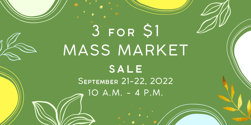 September 3 for $1 Sale